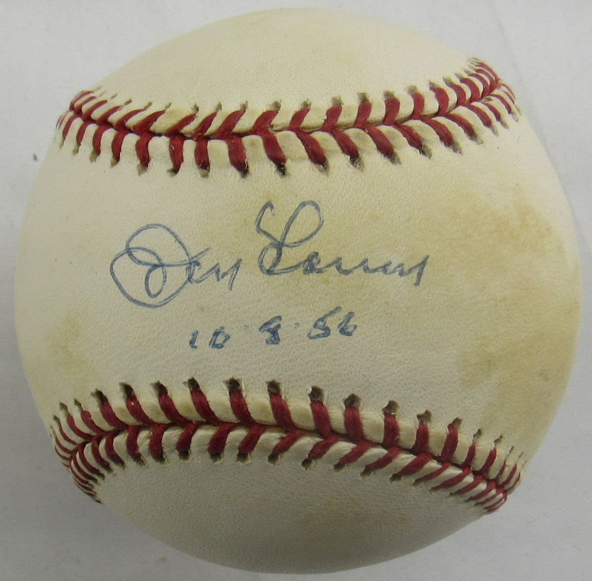Don Larsen Signed Auto Rawlings Baseball Jsa Cn60085