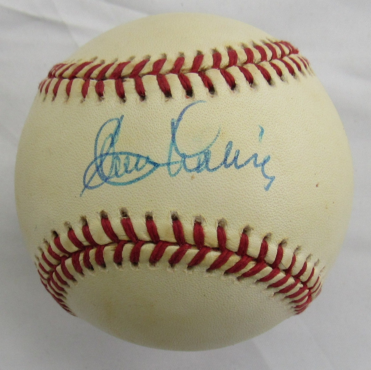 Clem Labine Signed Rawlings Baseball Jsa C11258