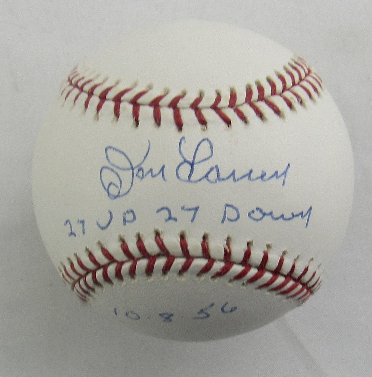 Don Larsen Signed Auto Rawlings Baseball Jsa D54849
