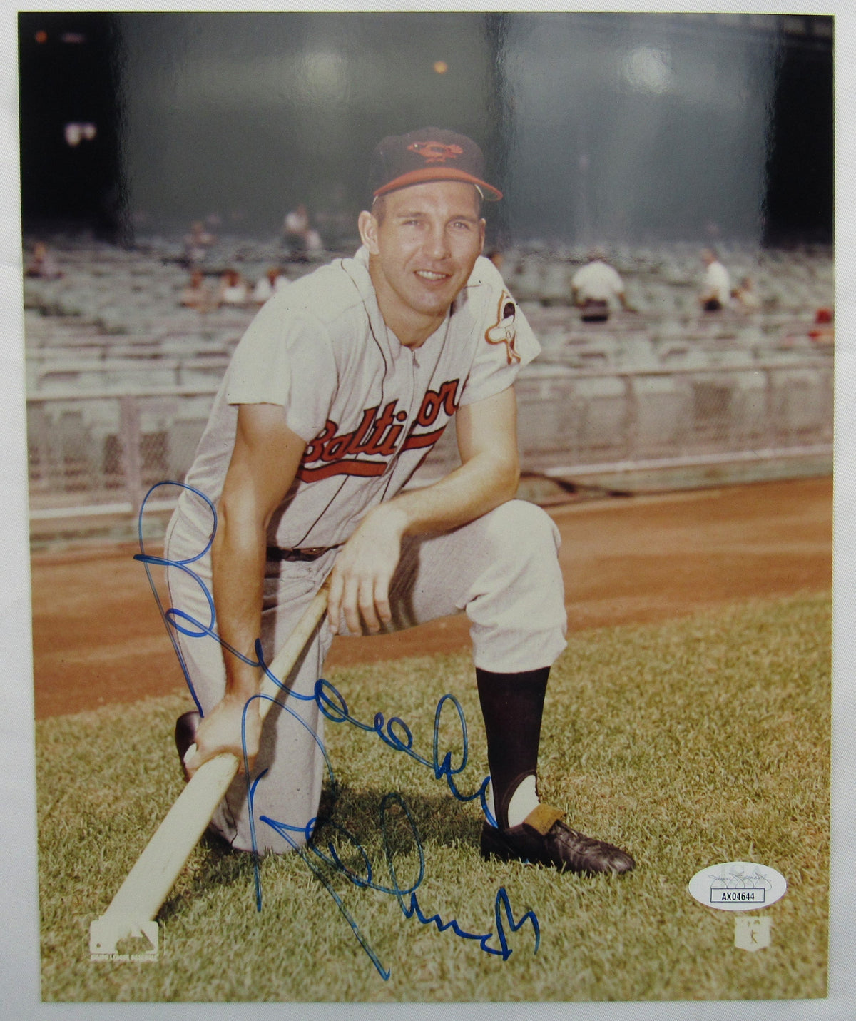 Brooks Robinson Signed 8X10 Photo Jsa Ax04644