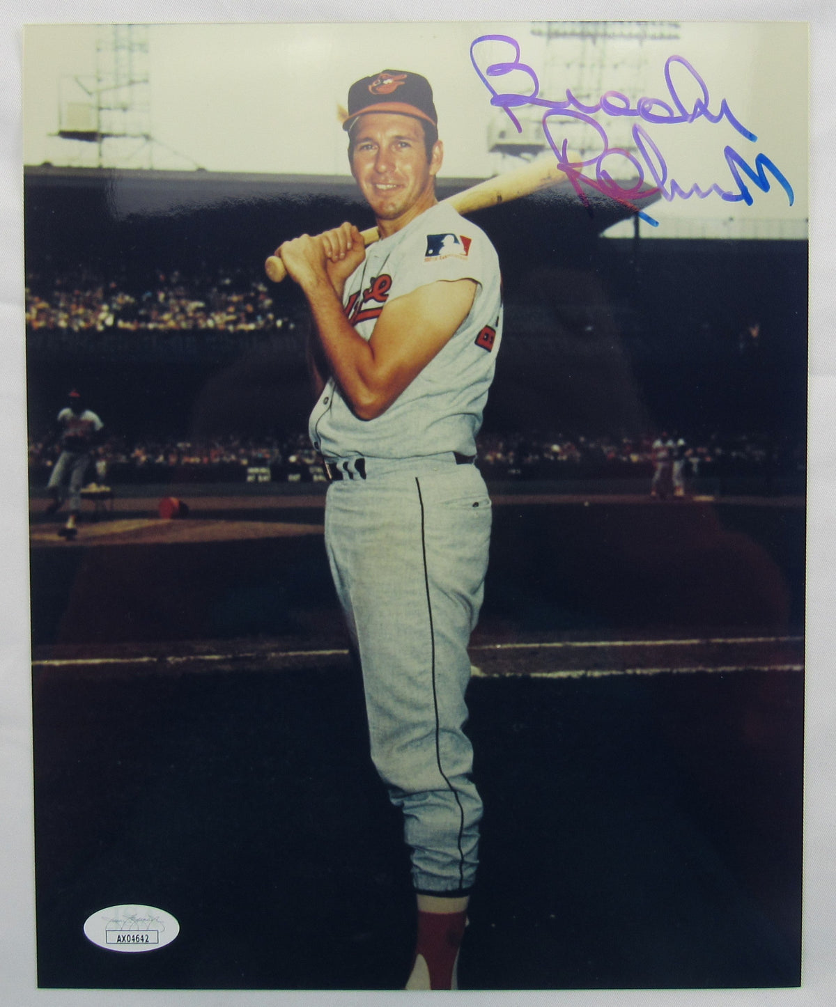 Brooks Robinson Signed 8X10 Photo Jsa Ax04642