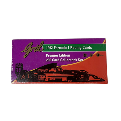 Racing Grid 1992 Formula 1 Racing Cards - Premier Edition Collectors Set
