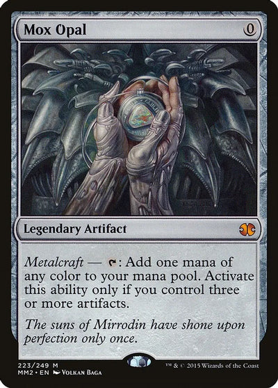Magic The Gathering Mox Opal - Modern Masters 2015 (Mm2)