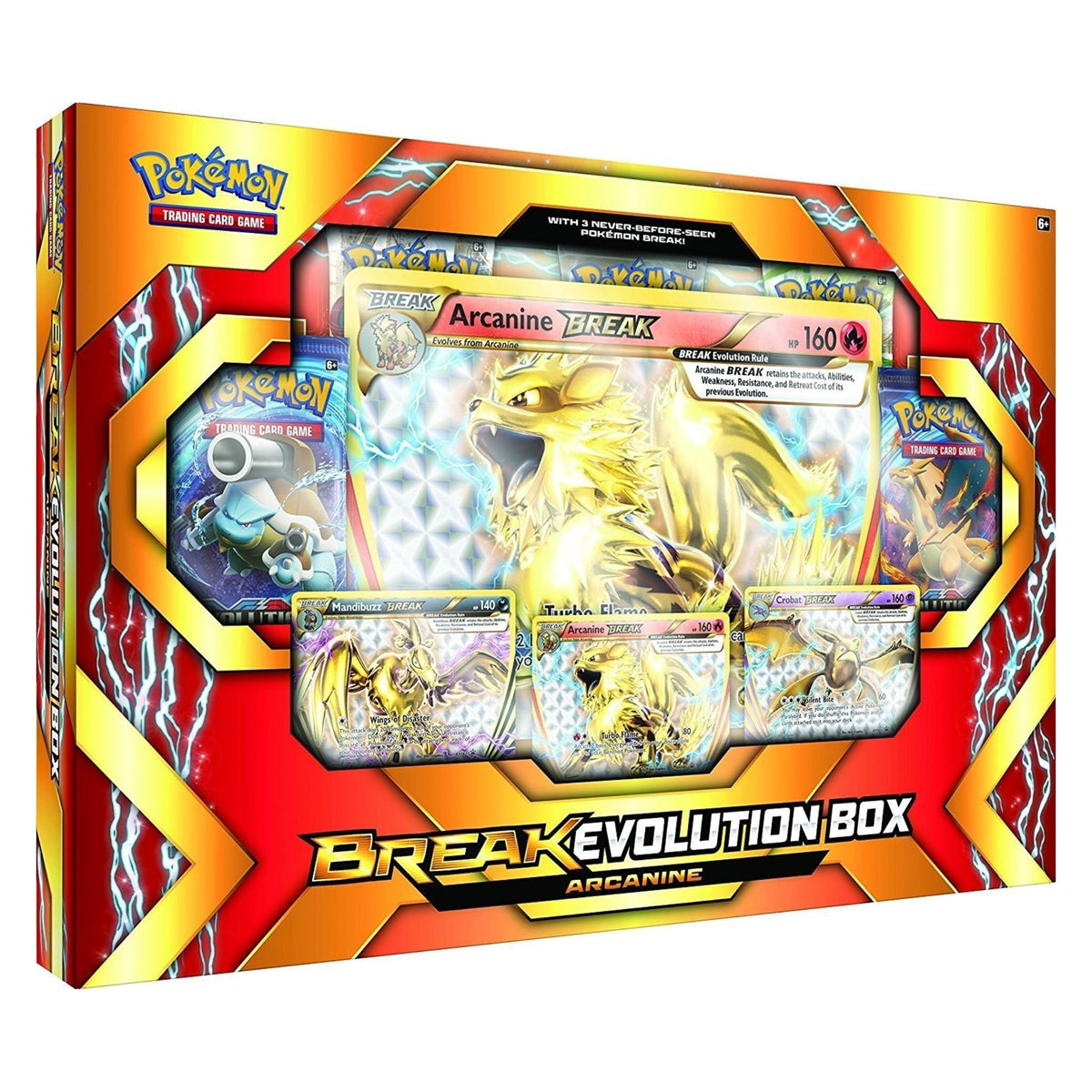 Pokemon Xy Break Evolution Arcanine Box Set