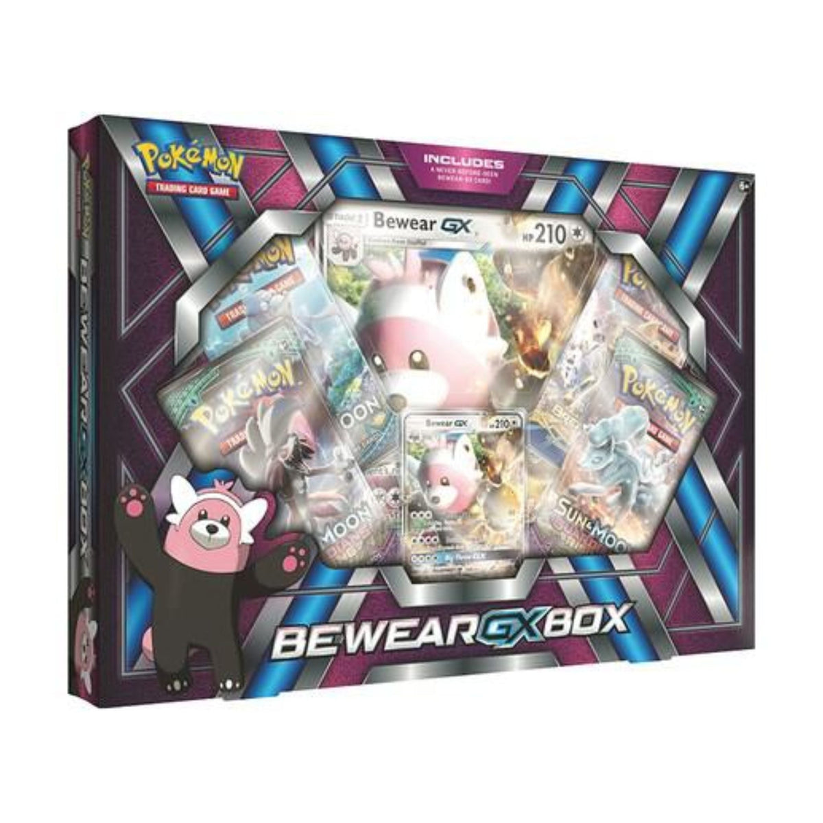 Pokemon Guardians Rising Bewear Gx Collection Box