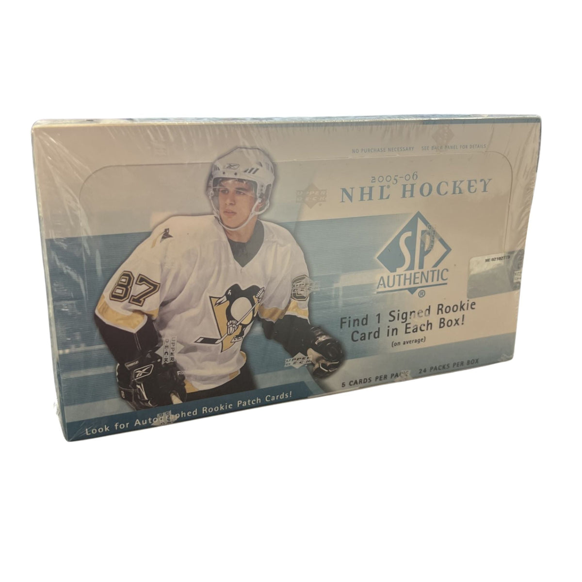 2005/06 Upper Deck Sp Authentic Hockey Hobby Box