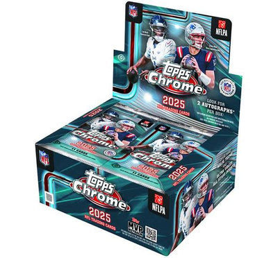 Football Topps 2025 Topps Chrome Football Jumbo Box