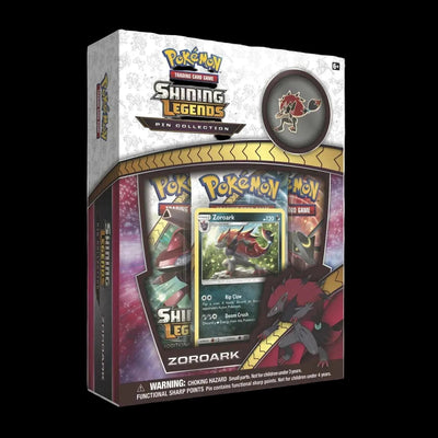 Pokémon Shining Legends Zoroark Pin Collection Box