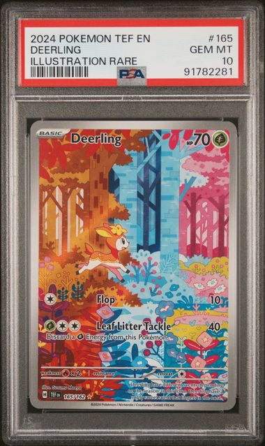 Pokémon Deerling #165 - Temporal Forces - 2024 Pokemon - PSA 10