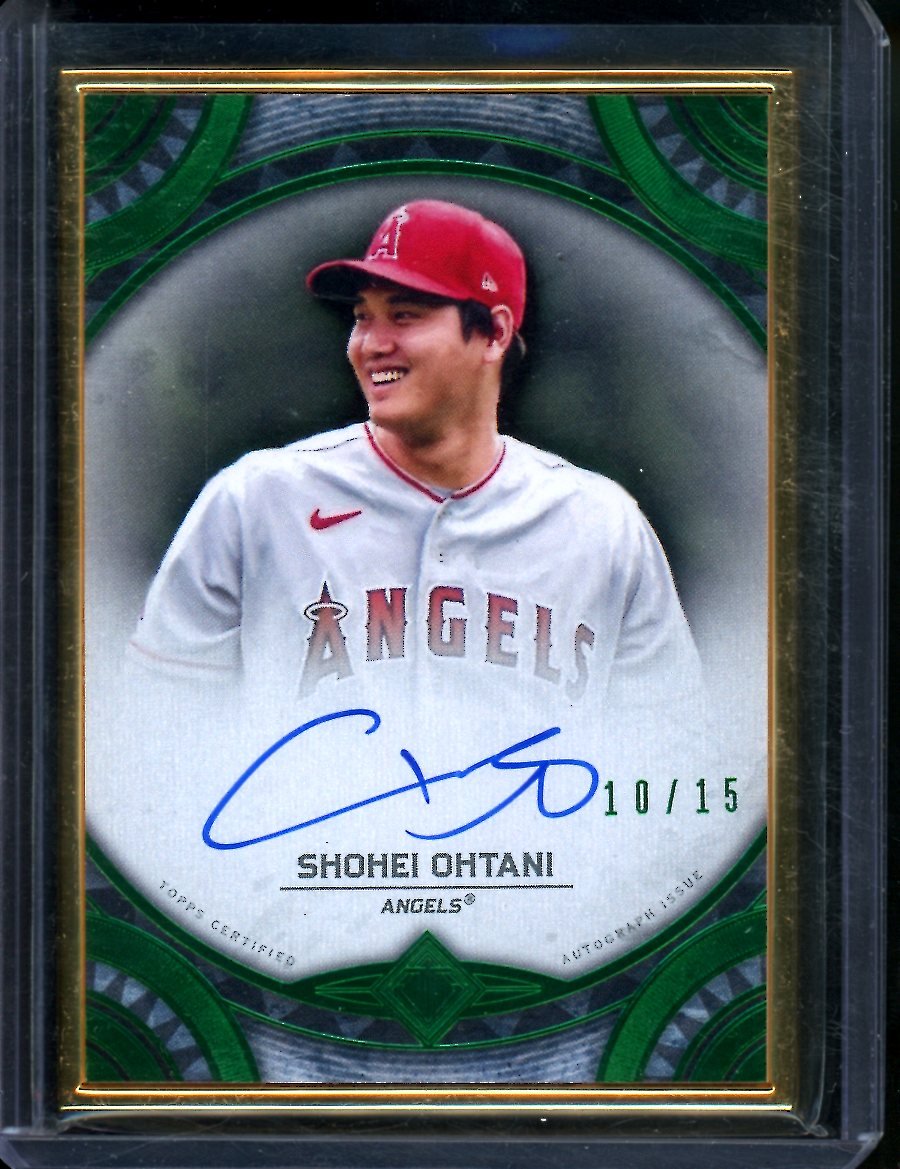 2022 Topps Transcendent Shohei Ohtani Auto /15 Angels