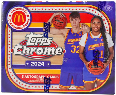 Basketball Topps 2024 Topps Chrome Mcdonalds All American Basketball Hobby Box