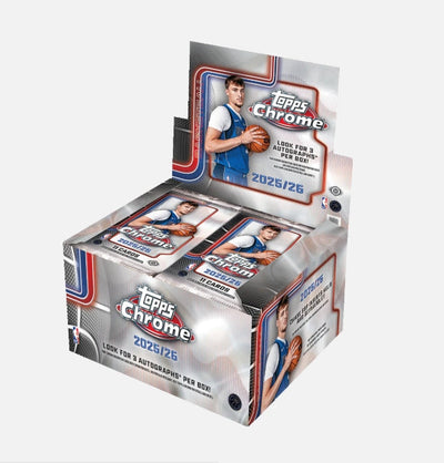 Basketball Topps 2025-26 Topps Chrome Basketball Jumbo Box