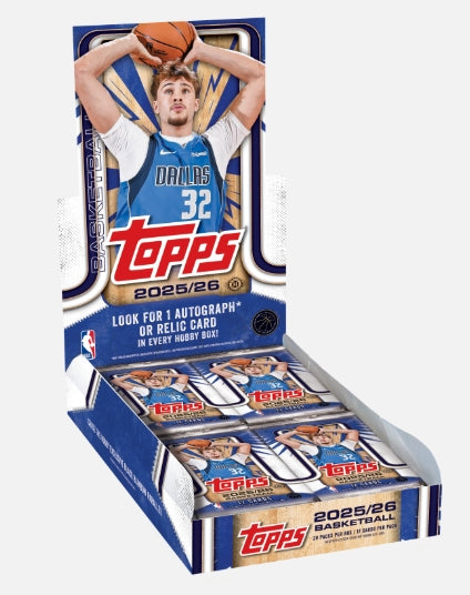 Basketball Topps 2025-26 Topps Basketball Hobby 12 Box Case
