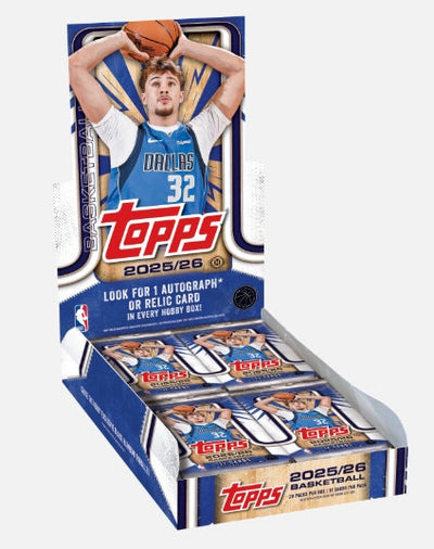 Basketball Topps 2025-26 Topps Basketball Hobby 12 Box Case