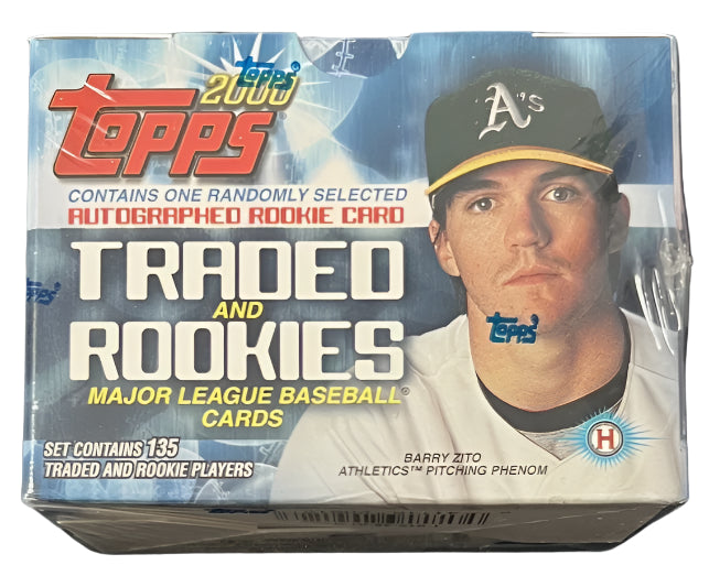 Baseball Topps 2000 Topps Traded And Rookies Sealed Box