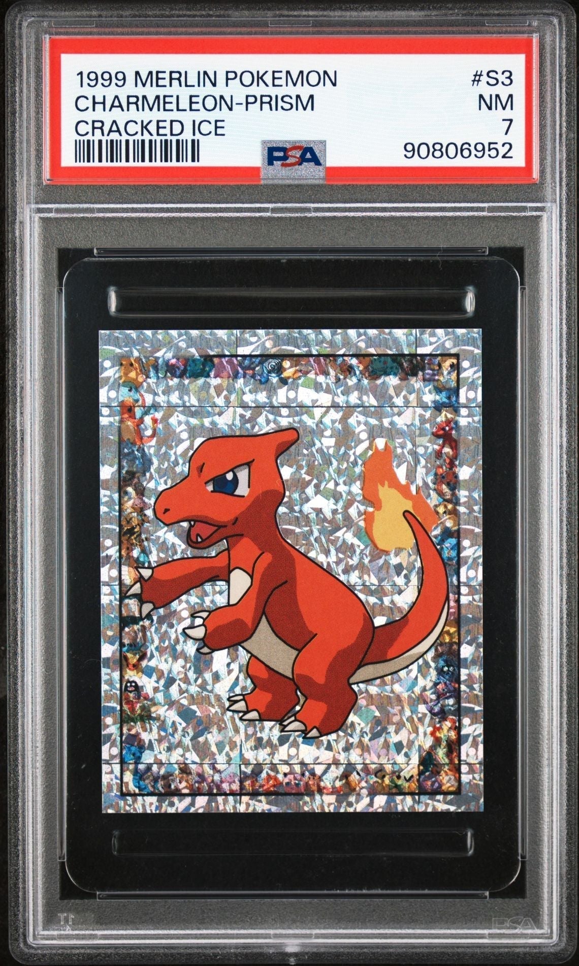 PSA (Nm 7) Charmeleon - Prism #S3 - Merlin Pokémon (#90806952)