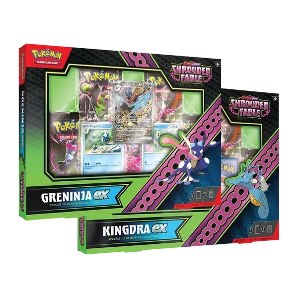 Pokémon TCG: Scarlet & Violet - Shrouded Fable - Special Illustration Collection (Kingdra Ex & Greninja Ex)