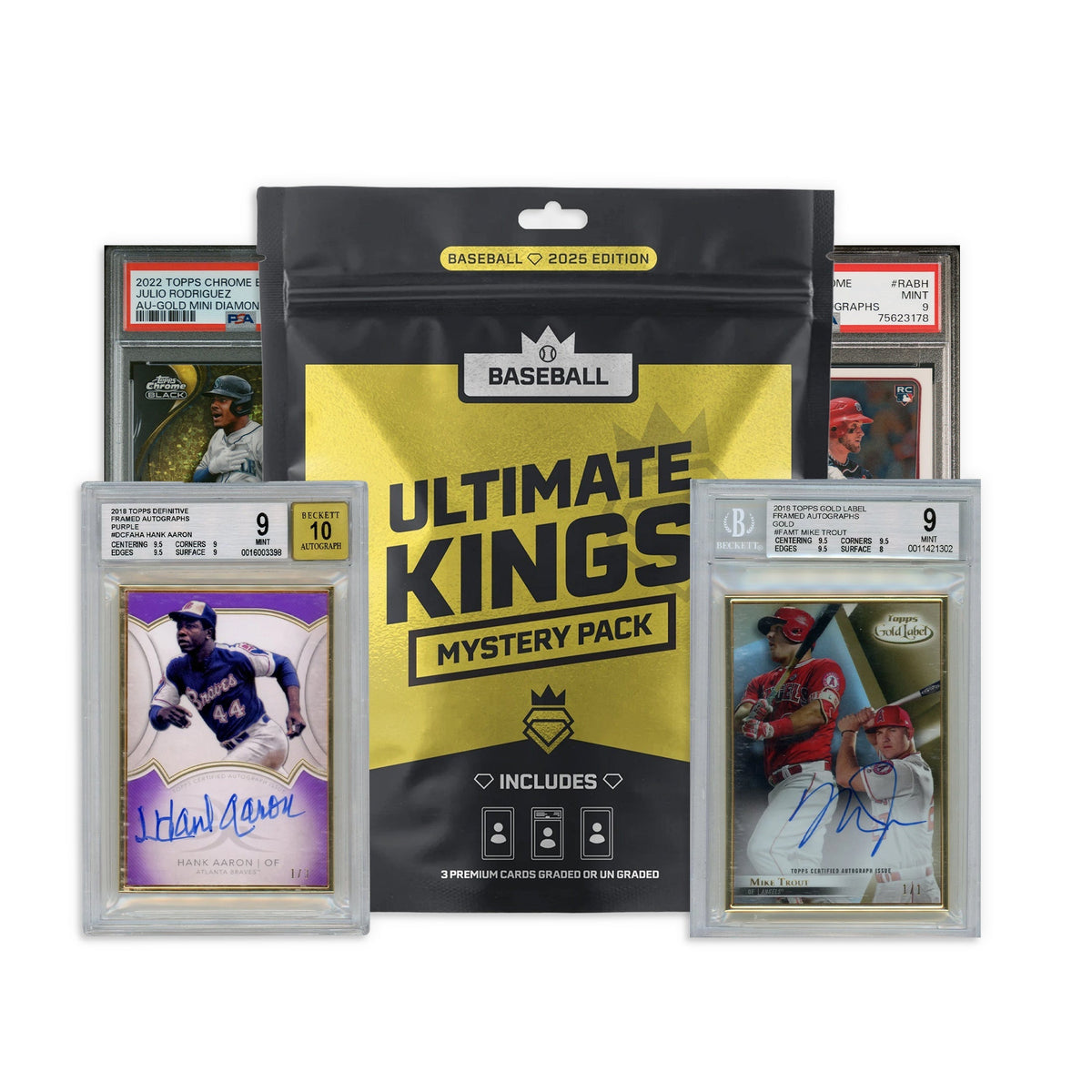 Pokémon Panini Ultimate Kings Mystery Pack - (3) Premium Cards Value $250-$2500+