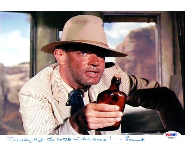 Lamont Johnson Autographed 8X10 Photo Big Valley PSA/Dna #U94796