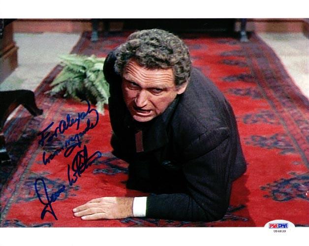 James Whitmore Autographed 8X10 Photo Big Valley PSA/Dna #U94839