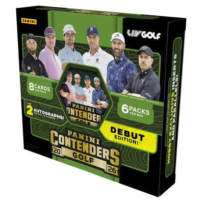 Golf Panini 2026 Panini Contenders Liv Golf Hobby 12-Box Case