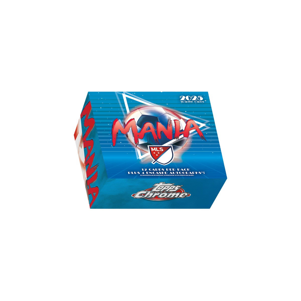 2025 Topps Chrome Mls Chrome Mania Hobby Box