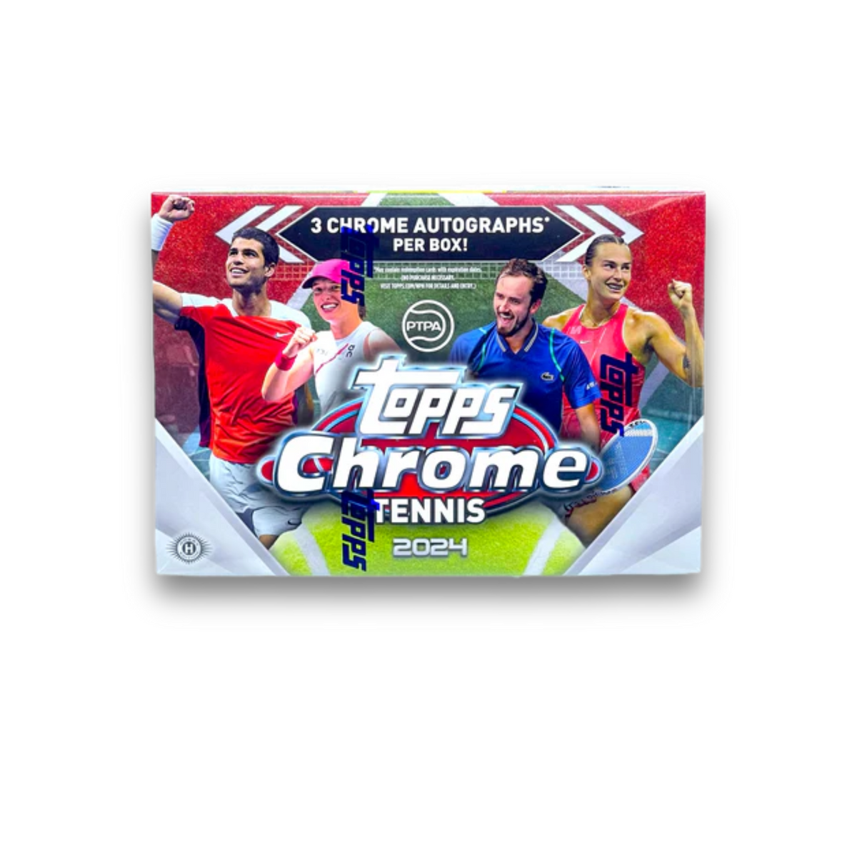 Tennis Topps 2024 Topps Chrome Tennis Breakers Delight Hobby Box