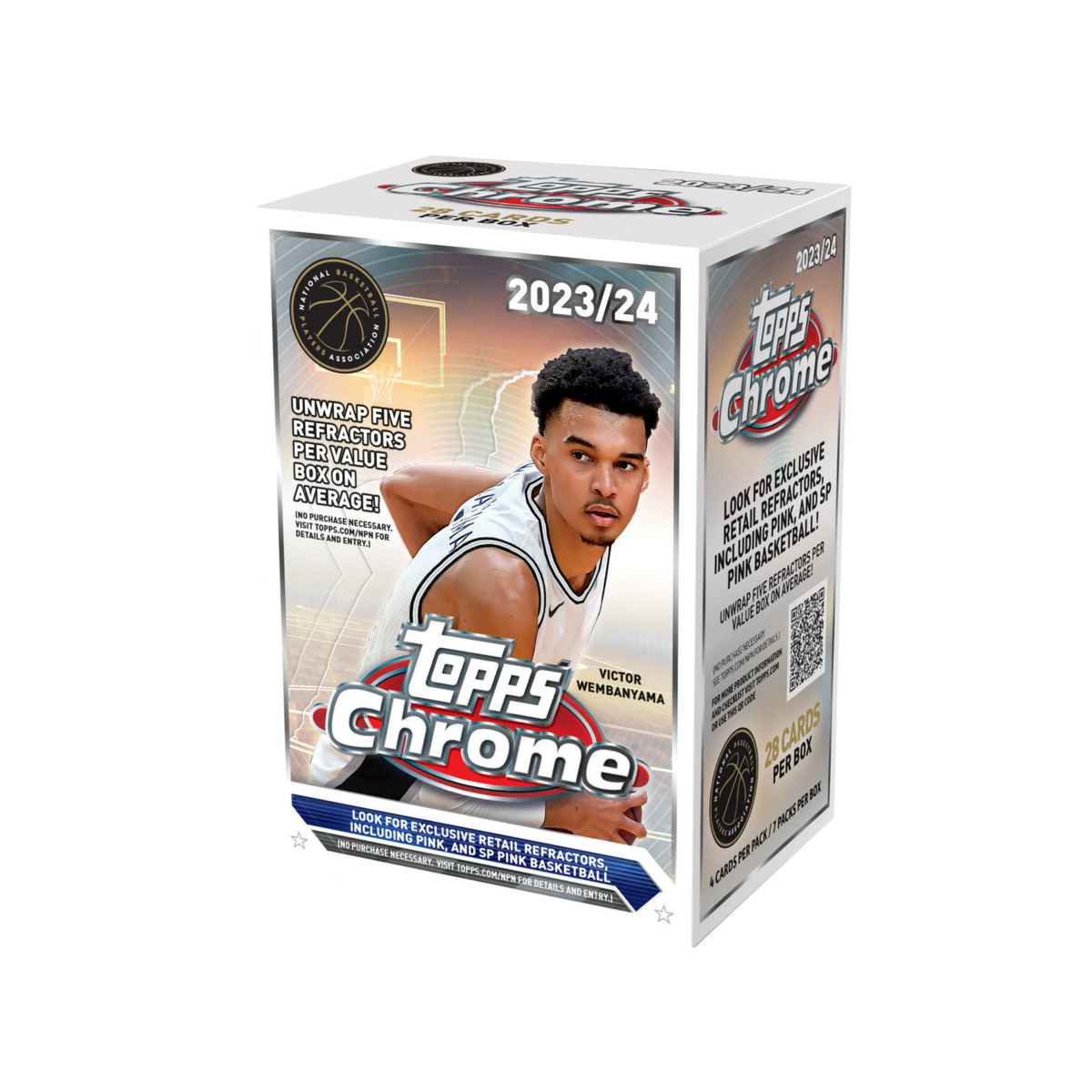 Basketball Topps 2023-24 Topps Chrome Basketball Blaster 40 Box Case