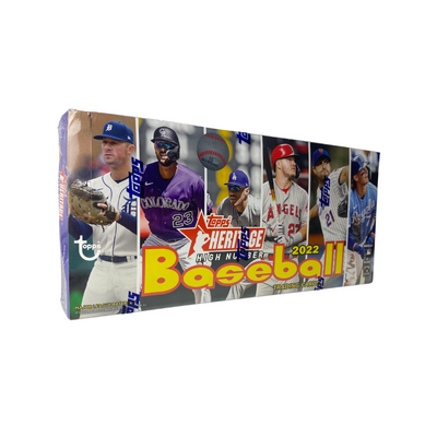 Baseball Topps 2022 Topps Heritage High Number Baseball Hobby 12 Box Case