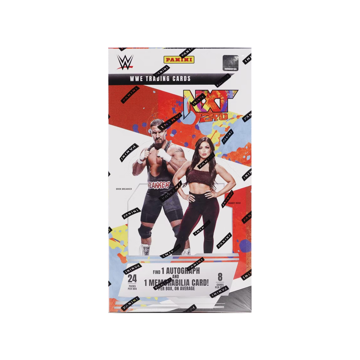 WWE Wrestling Panini 2022 Panini Nxt WWE Hobby 12 Box Case