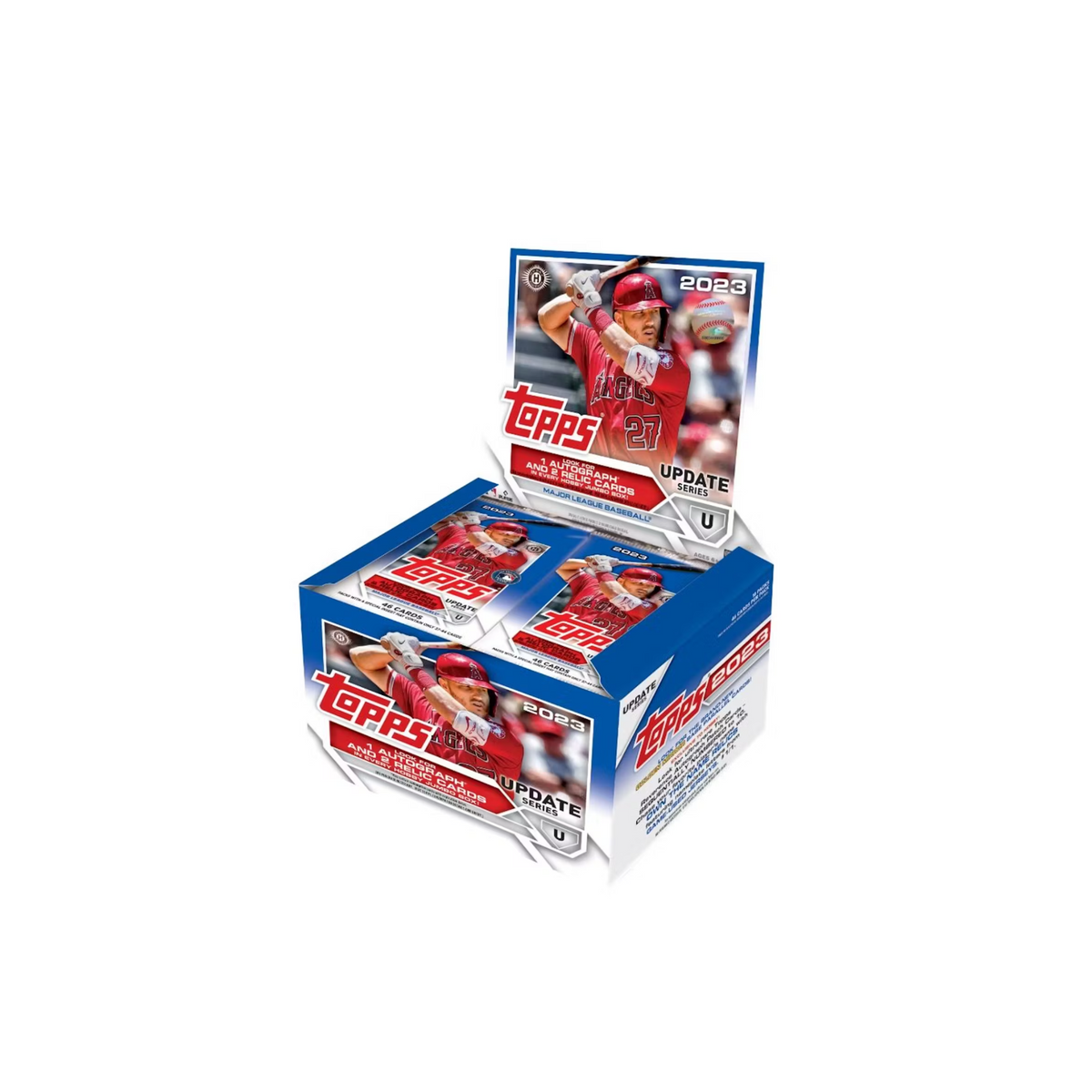 Baseball Topps 2023 Topps Update Series Baseball Jumbo 6 Box Case