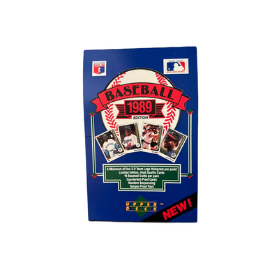 Baseball Upper Deck 1989 Upper Deck Low Series Baseball Box 36 Sealed Packs