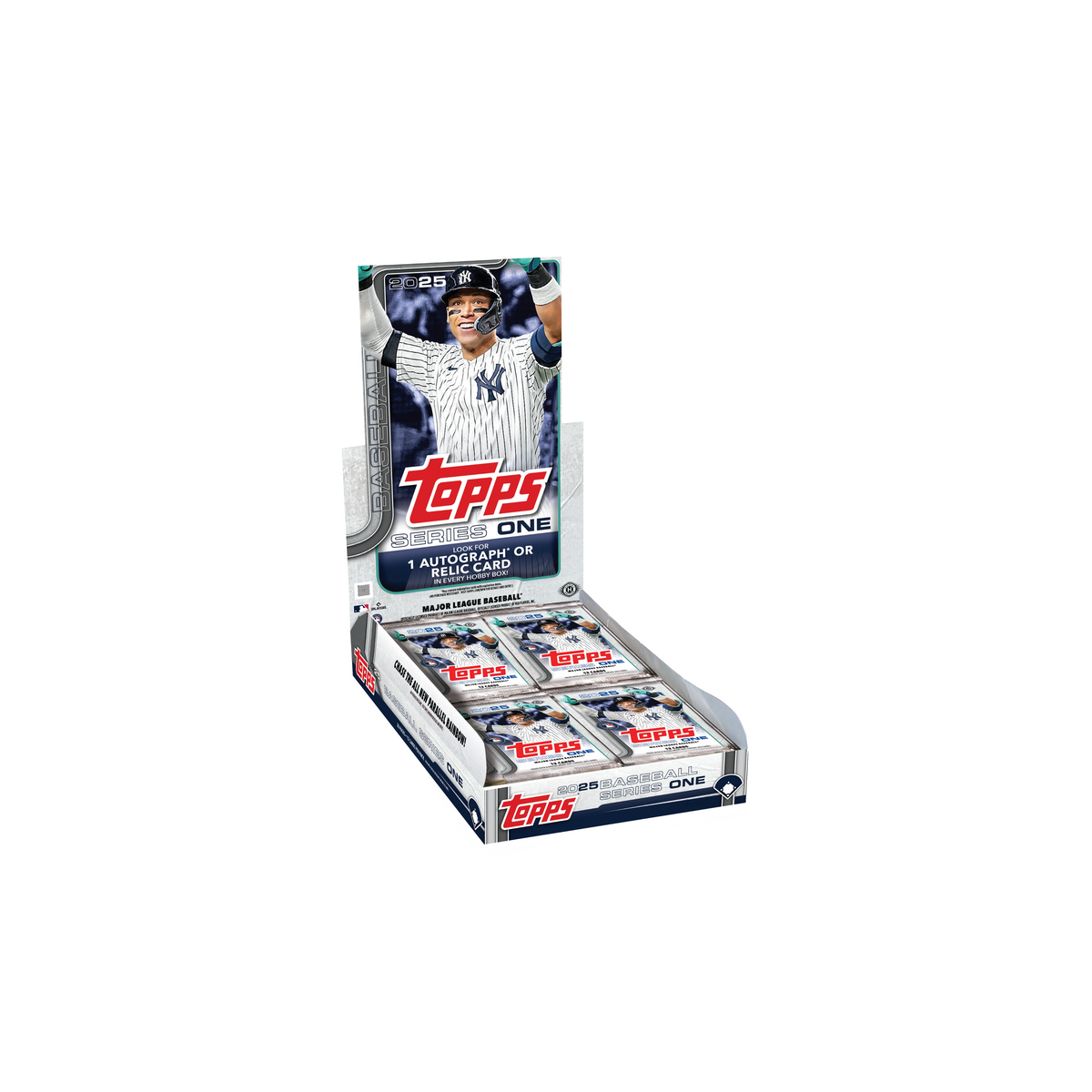 Baseball Topps 2025 Topps Series 1 Baseball Hobby 12 Box Case