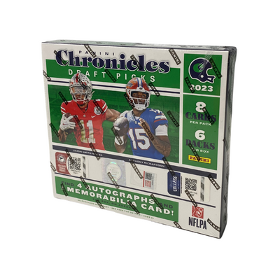 Football Panini 2023 Panini Chronicles Draft Picks Football Hobby 16 Box Case