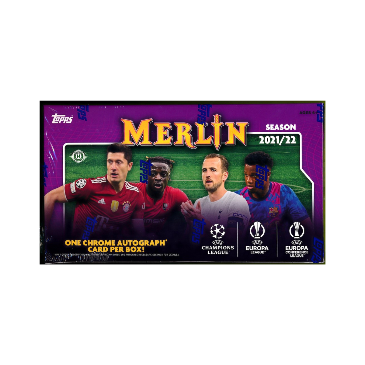 Soccer Topps 2021-22 Topps Uefa Champions League Merlin Chrome Soccer Hobby 12 Box Case