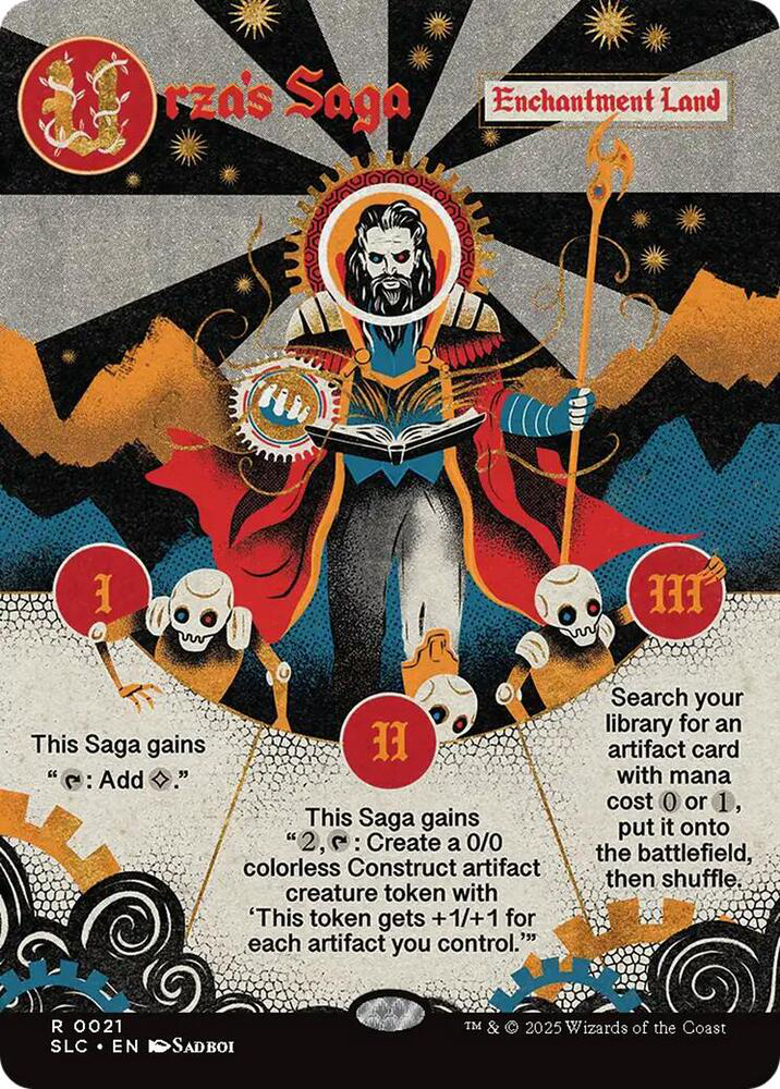 Magic The Gathering Urza'S Saga - Secret Lair Countdown Kit (Slc)