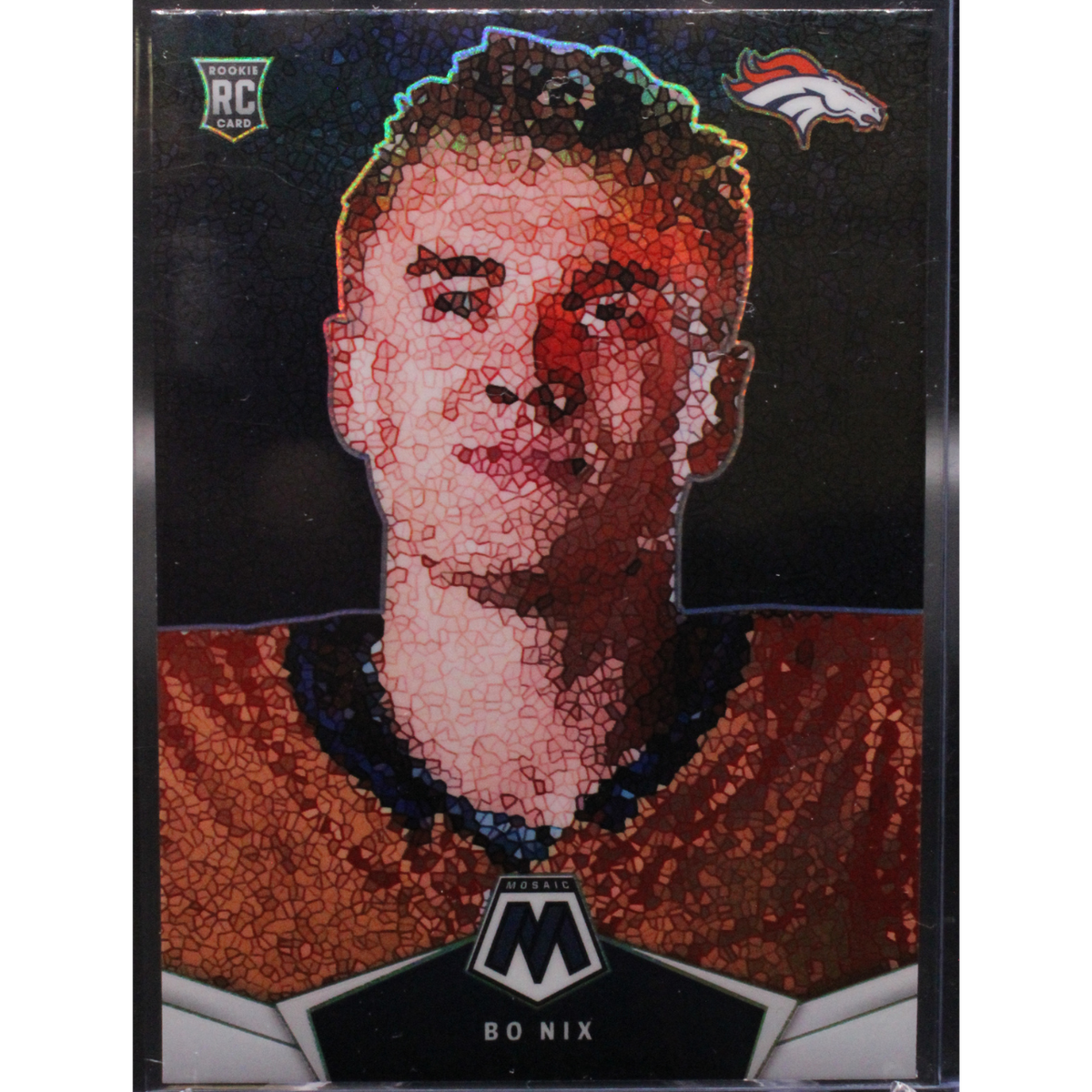 Sports Panini 2024 Panini Mosaic Football - Bo Nix Mm-Bnx - Micro Mosaic
