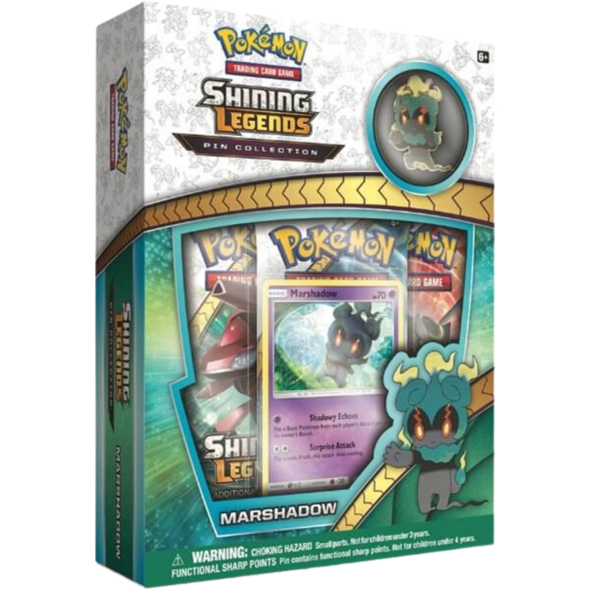 Pokémon Pokemon TCG Shining Legends Pin Collection: Marshadow
