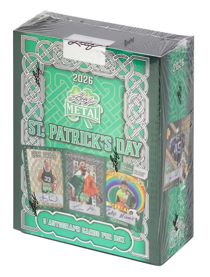 Pokémon 2026 Leaf Metal St. Patrick'S Day Hobby Box