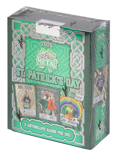 Pokémon 2026 Leaf Metal St. Patrick'S Day Hobby Box