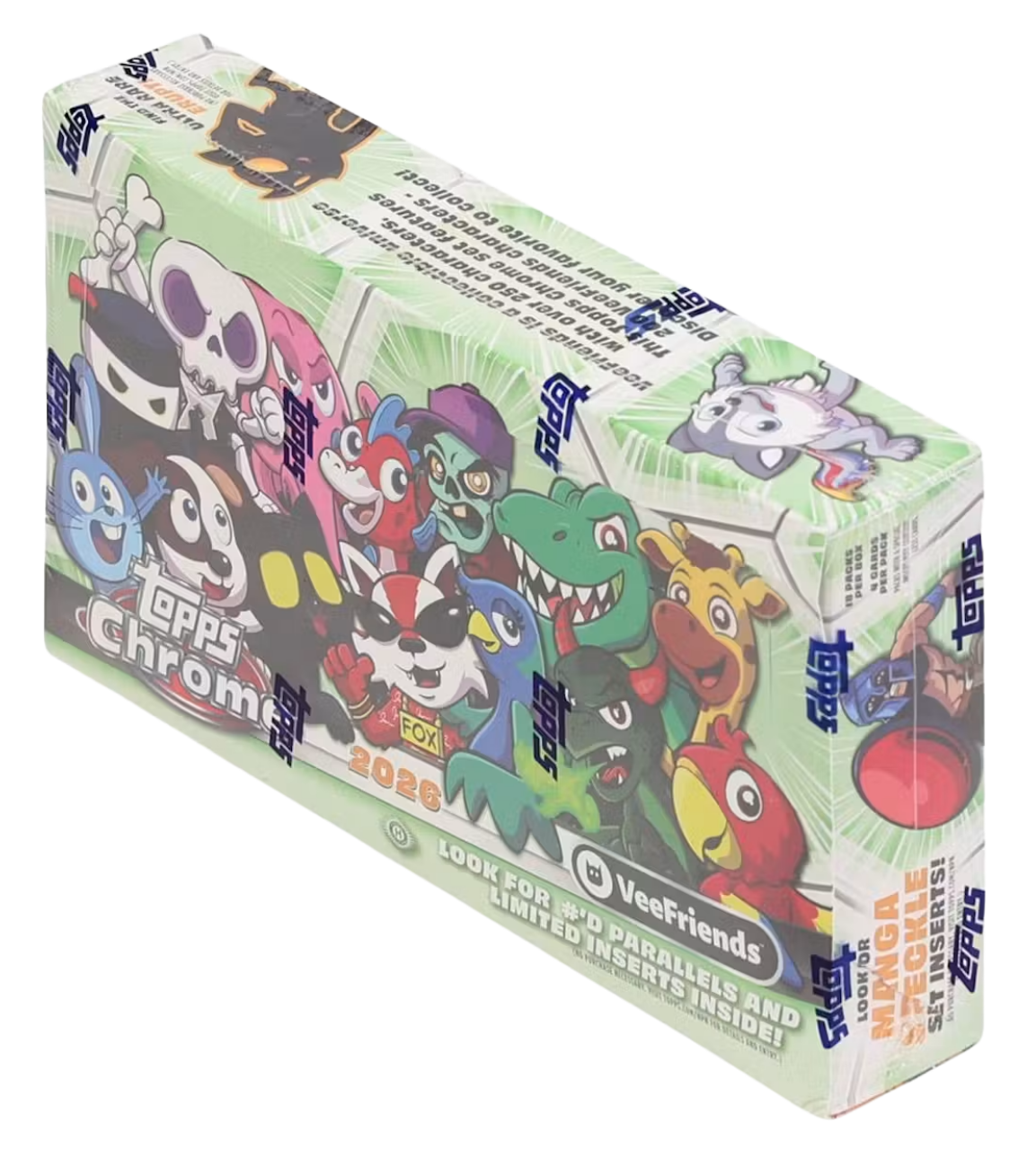 Pokémon Topps 2026 Topps Veefriends Chrome Hobby Box
