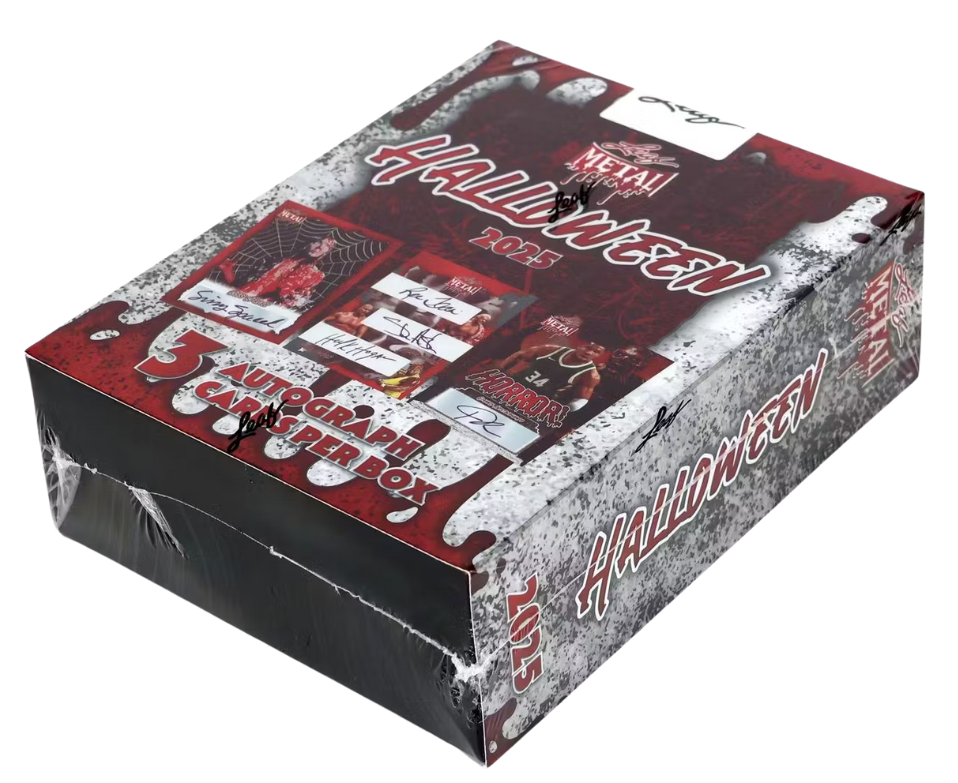 Pokémon 2025 Leaf Metal Halloween Hobby Box