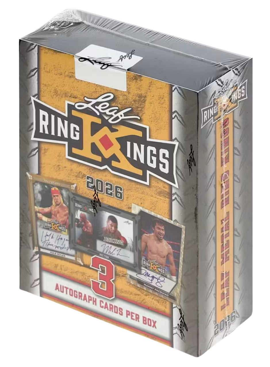 WWE Wrestling 2026 Leaf Metal Ring Kings Boxing Hobby Box
