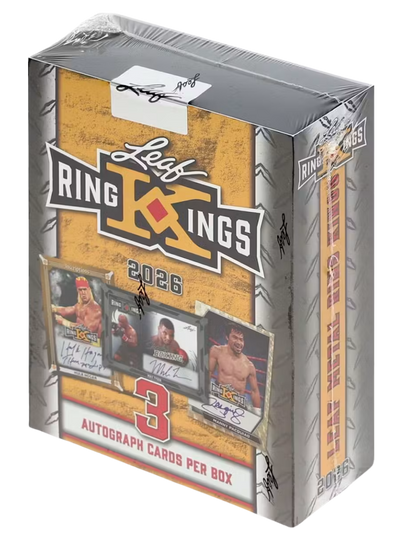 WWE Wrestling 2026 Leaf Metal Ring Kings Boxing Hobby Box