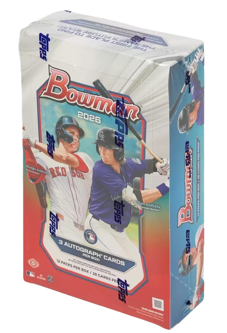 Baseball Topps 2026 Bowman Baseball Hobby Jumbo Box
