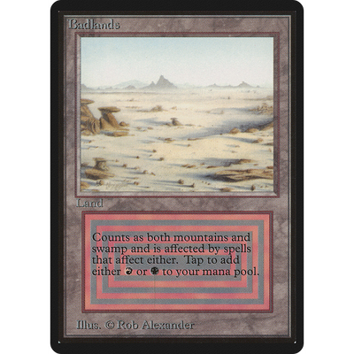 Magic The Gathering Badlands [Limited Edition Beta]