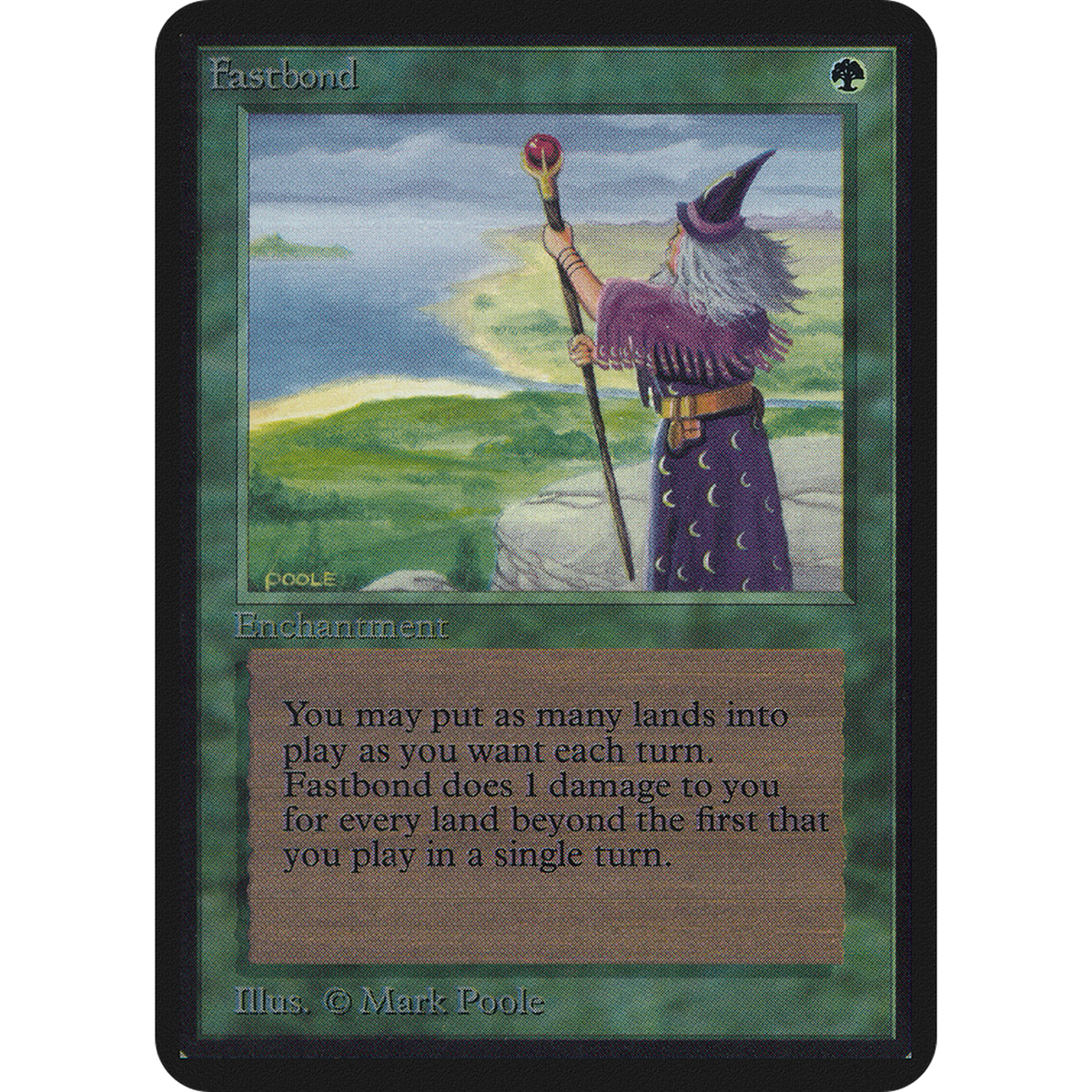 Magic The Gathering Fastbond [Limited Edition Alpha]