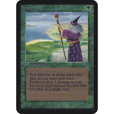 Magic The Gathering Fastbond [Limited Edition Alpha]