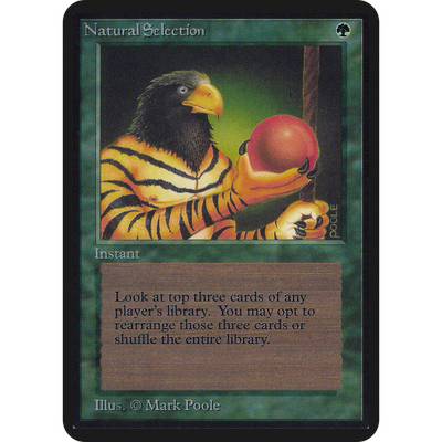 Magic The Gathering Natural Selection [Limited Edition Alpha]