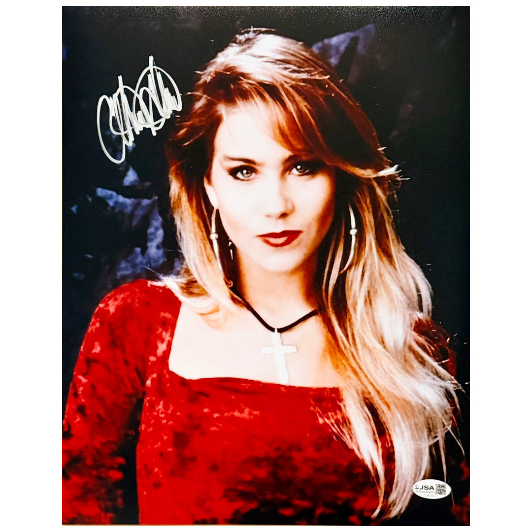 Christina Applegate Signed Pose 10 11X14 Photo (Jsa)